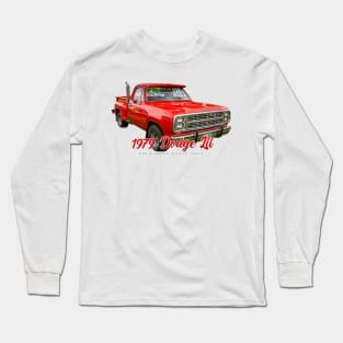 1979 Dodge "Lil Red Express" Pickup Truck Long Sleeve T-Shirt